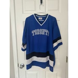 Impressions Canada Blue and White Toronto Maple Leaves Jersey Sz: XL